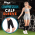 Calf Compression Sleeves for Men & Women, Footless Support for Varicose Veins & Pain Relief