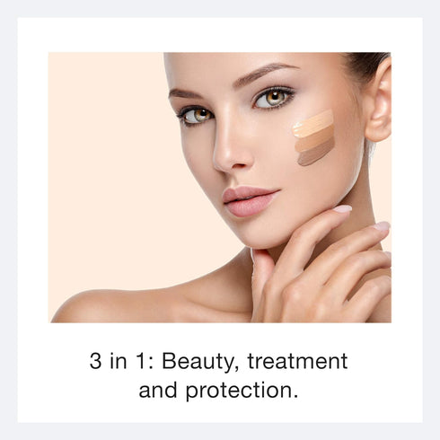 Liquid Foundation Makeup - Lightweight, Buildable Coverage, Vegan - Tan by Ecco Bella