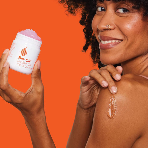 Bio-Oil Dry Skin Gel, Fast Absorbing Face and Body Moisturizer with Vitamin B3, 1.7 oz, Non-Comedogenic