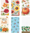 Fall and Winter Hand Towels for Bathroom - 3 Ply Disposable Paper Towels for Kitchen, Thanksgiving Christmas Holiday
