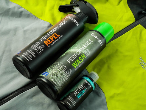 Granger's Outdoor Clothing Care Kit, Clean and Waterproof Outerwear