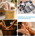 RAQEHO 100PCS Pedicure Liners Disposable - Plastic Footsie Footbath Foot Soak Bath Spa Pedicure Bowl Liners Disposable