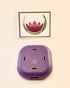 Pessary Box Discreet Pessary Storage case Container with Vented lid and Personal Lubricant Clip