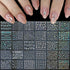 90 Sheets Silver Nail Art Stickers Holographic Laser Silver Nail Decals 3D Self Adhesive Nail Stickers for Nail Art Designs Star Line Flower Nail Supplies for Women Nail Decoration with Nail Tweezer by GUFUGU