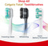 Pack Gumline 2 Pack Colgate Total Active Prevention Foaming Clean Medium Toothbrushes, Medium Bristle Toothbrush