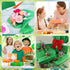 PLULON 60 Sheets Tissue Paper in Orange, Green, White for Gift Bags, St Patrick's Day, Birthday, Wedding, Holiday