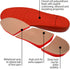 FootMatters Plastazote Orthotic Comfort Insoles, US Women 9-11.5 / Men 8-10.5