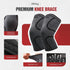 MitButy 2-Pack 1416") Compression Knee Brace for Women & Men, Knee Sleeve for Running, Basketball & Hiking, Compression