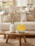 Noigoa 300ML Home,23dB Essential Oil Diffuser with Fabric Cover, with Remote Control, Ultrasonic Cool Mist Humidifier