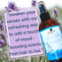 BLUEBYRD Soap Co. Lavender Vanilla Fragrance for Hair and Body - Alcohol Free Hair Perfume