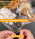 310 Pcs Cellophane Bags, 5x7 Inch Clear Self-Sealing Plastic Wrappers for Bakery, Treats, Gifts