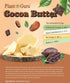 Raw Cocoa Butter 8 oz, 100% Pure Natural Unrefined FOOD GRADE for Chocolate Making, Soap, Lip Balm, Moisturizer
