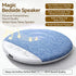 White Noise Sound Machine Pillow Speaker for Sleeping Under Pillow Bluetooth Speaker Headphone-Free Sleep Speaker