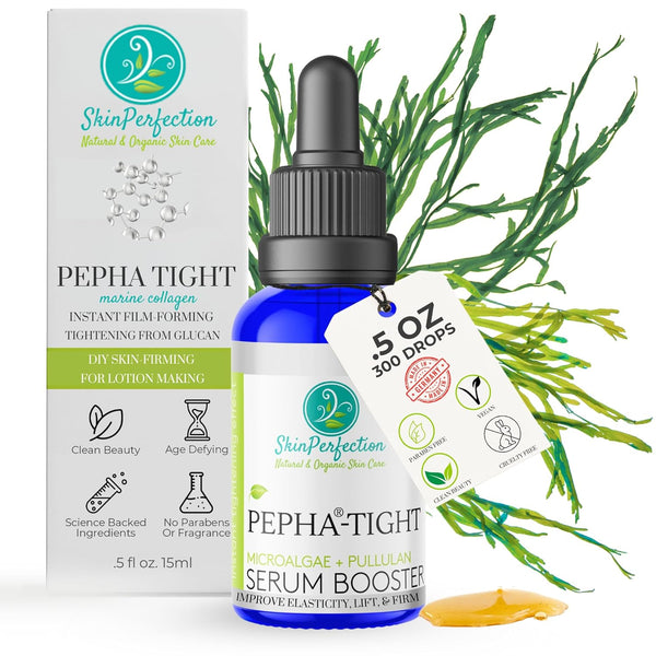 Pepha Tight Marine Collagen Serum Booster - Anti-Aging Skin Firming Algae for DIY Skincare and Beauty Products