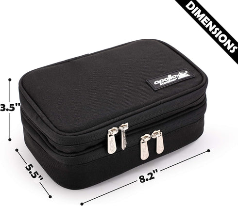 Packs apollo walker Insulin Cooler Travel Case, TSA Approved Diabetic Medication Cooler with Ice and Insulation Liner