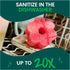 Scratch,1 Scotch-Brite Flex Scrub, Pink, Non-Scratch Dish Sponge with Flexible Shape, Non- Kitchen Sponge