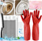 7Pcs Upgrade Pumice Stone Toilet Bowl Cleaning Brush Set with Long Gloves, Crevice Brush for Hard Water Stain Cleaning