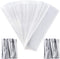 Pangda 200 Pcs Clear Pretzel Bags, 2 x 10 Inches with 200 Twist Ties for Chocolate Candies Cookies