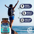 NEW AGE Omega 3 Fish Oil 2500mg Supplement, 90 Softgels - Immune & Health Support, Non-GMO, EPA, DHA
