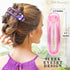 RC ROCHE ORNAMENT 6 Pcs Women's French Barrette Classic Duckbill Alligator Hair Decor Clips Medium Transparent
