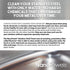 Nano Towels 7x16 (1 Stainless Steel Cleaner | The Amazing Chemical Free Stainless Steel Cleaning Reusable Wipe Cloth |