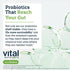 Hyperbiotics Vital Nutrients Bifidobacterium Probiotic | 7 Targeted Strains | 60 Tablets