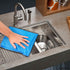 Large Microfiber Cleaning Cloth 20x16 Inch (2 Pack) for Polishing Stainless Steel & Glass, No Detergent Required