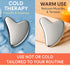 Stainless Steel Gua Sha Tool for Face & Neck Facial Massage Tool for Lymphatic Drainage, Depuffing, Jawline Sculpting