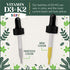 Vitamin D3 and K2 Liquid Drops, Baby Vitamin D Drops with Organic MCT Oil for Healthy Bones