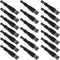 Patelai 20 Pieces Electric Double Sided Trimmer Shaver Brush Cleaner Set, Nylon Bristles, PP Handle