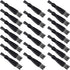 Patelai 20 Pieces Electric Double Sided Trimmer Shaver Brush Cleaner Set, Nylon Bristles, PP Handle