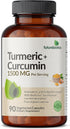 Futurebiotics Turmeric + Curcumin 1500 MG per Serving - Antioxidant, Joint & Digestion Support with BioPerine for