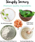 Zero Waste Organic Vegan Fluoride Free Tooth Powder, Peppermint Flavor, Ships Without Any Plastic Packaging, Natural