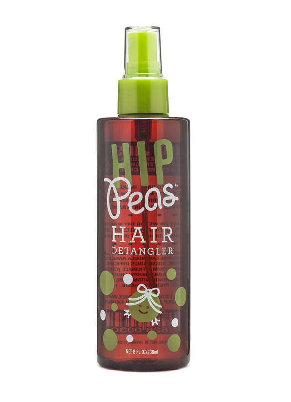 Hip Peas Detangler Leave-In Conditioner Spray for Kids, Wet or Dry Hair, No Tangles, Easy to Brush