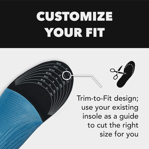 Spenco Diabetic Insoles - Trim-to-Fit Comfort for All-Day Relief