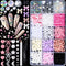 FANDAMEI Nail Art Kit, Nail Charms and Gems, Rhinestones for Nails, Bow and Flower Charms for Nail Design