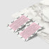 Lash Extension Aftercare Cards, 50 Pack, Eyelash Extension Supplies, Pink Design, Size 3.5 x 2" inches