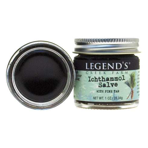 Legend's Creek Farm Herbal Salve - 1Oz Healing Ointment with 20% Ichthammol Drawing Salve