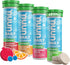 Nuun Vitamins Electrolyte Tablets with Vitamin D, C, E, A, & B6, 4 Pack, Mixed Fruit, Gluten Free & Vegan