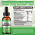 lickshine 2 Pack 3000mg Immune 4 Oz Citrus Bergamot Liquid Drops - High Absorption - Cholesterol Lowering Supplement