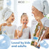 Compostable Toothbrushes, Dual Action Flossing Bristles, Silver Infused Soft Bristle Toothbrushes for Adults, 4-Pack