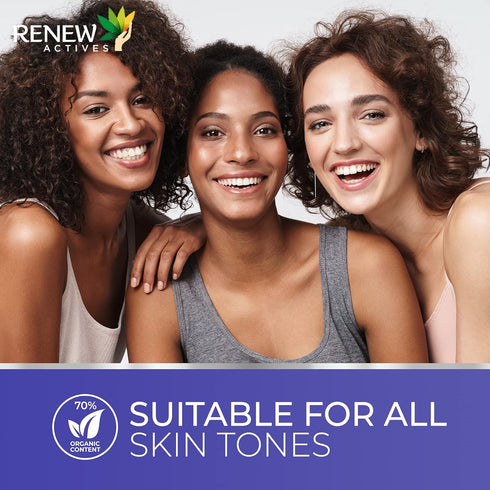 Renew Actives 1% Retinol Serum for Face with Hyaluronic Acid, Vitamin C, Peptides - 30mL