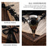 MOSTORY Handmade Black Flower Crown, Gothic Adjustable Raven Skull Headpiece, Dark Fairy Tiara for Cosplay