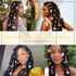 NAISKA 140Pcs Gold Hair Jewelry for Braids, Rhinestone Dreadlocks Accessories, Butterfly Braid Clips for Women