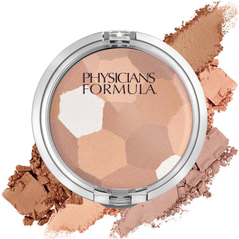 Physicians Formula Multi-Colored Setting Powder Palette - Pressed Finishing Powder, Natural Coverage, Beige