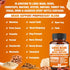 Mushroom Complex 12000mg Capsules - Lions Mane, Cordyceps, Reishi, Maitake for Brain Boost, Memory, Energy, and Immune