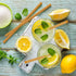 100pcs Sugarcane Straws, 8 Inch Sturdy Biodegradable Plastic Free Eco-Friendly Smoothie Drinking Straws for Home