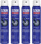Ozium 3.5 Oz. Air Sanitizer & Odor Eliminator, Carbon Black Scent, 4 Pack for Homes, Cars, Offices