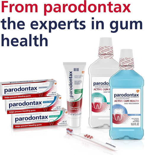 Parodontax Complete Protection Toothpaste, Pure Fresh Mint, 3.4 oz x 3