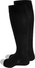 Truform 20-30 mmHg Compression Stockings, Knee High, Open Toe, Black, X-Large